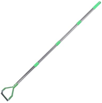 Topiky Azada con Estribo de Largo Herramienta de Deshierbe Eficiente Cuchillas Oscilantes Puntiagudas para Limpiar Parterres de Flores Personalizable para Tareas de Jardinería (Green)