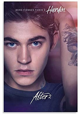 GNKIO Poster sur toile After 2 Movie Hardin Scott-Hero Fiennes Tiffin - Décoration murale - Décoration de chambre à coucher - 50 x 75 cm