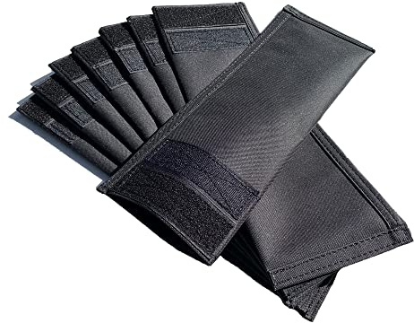8 x Sandsäcke für Gewichtsweste, schwarz