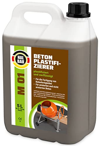 Concrete liquefier 5L plasticiser concrete additive retarder liquid additive concrete M01