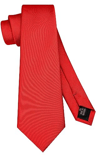 JEMYGINS Schmale Einfarbige Herren krawatte mit einer Vielfalt an Farben - 7cm