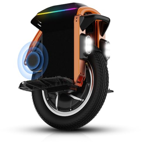 KINGSONG Monociclo Elettrico S16 Pro 1480Wh, Moteur 3000W, Autonomia fino a 120 km, Velocità limitata 25km/h, Pneumatico 16, Schermo, Compatto ed elegante