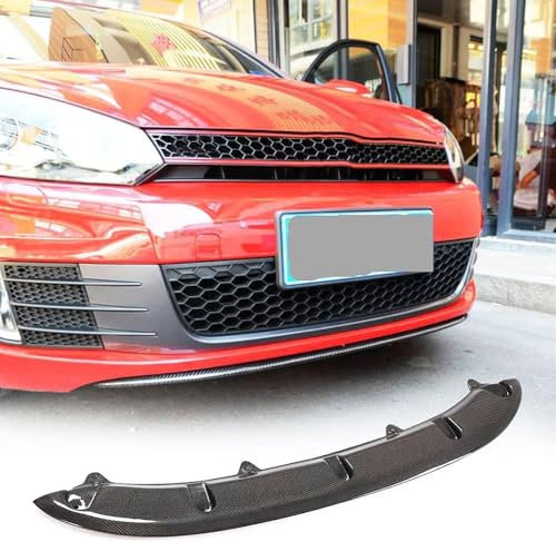 PARIE Auto Frontspoiler für Volkswagen VW Golf 6 VI MK6 GTI 2010-2013, Frontstoßstange Lippe Spoiler Splitter Diffusor Car Body Tuning Zubehör