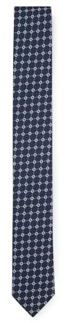 BOSS Herren H-TIE 6 CM-222 Krawatte aus Seiden-Mix mit Jacquard-Webstruktur Dunkelblau Stck