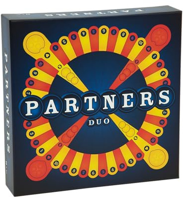 Partners Brettspiel für Erwachsene & Kinder ab 8 Jahren - Lustiges Gesellschaftsspiel für 2 Spieler | Leicht zu Lernendes Strategiespiel für Jung & Alt
