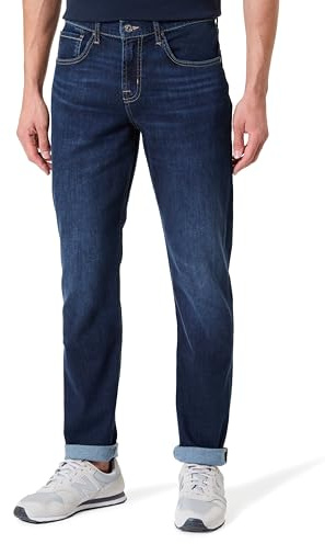 7 For All Mankind Slimmy Tapered Fairfield Jeans, Bleu foncé, 33W Hommes