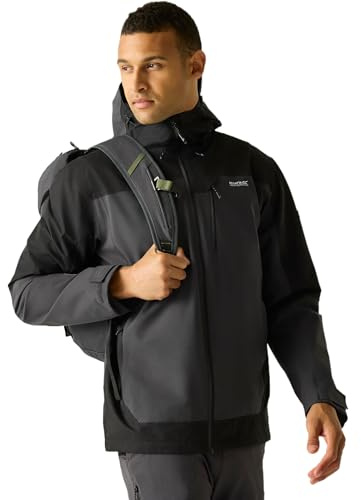 Regatta Highton Veste d'extérieur extensible imperméable pour homme – Parfait pour la marche, la randonnée et le camping