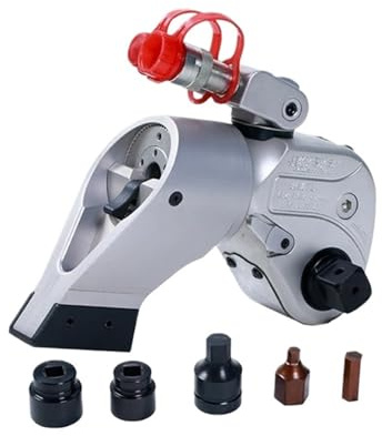 JOXLOVER Chiave dinamometrica, Chiave dinamometrica idraulica Hytorc con attacco quadro serie MXTD per auto e moto(5MXTD)