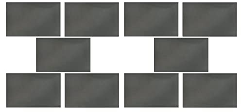 Geieold Película Polarizadora Lineal LCD/LED Filtro Polarizado Hoja de Película Polarizadora 10 Piezas (Sin Adhesivo)
