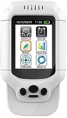 Portable Ozone Meter O3 Detector 0-5ppm Range O3 Tester Monitor Air Quality Detector TVOC PM2.5 Analyzer Sensor Gas Detector For Kitchen & RV
