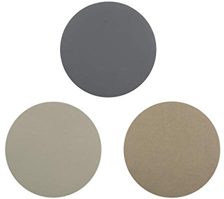 sourcing map Lot de 15 disques abrasifs en carbure de silicium pour ponceuse orbitale aléatoire, 7,6 cm, grain 2500/4000/7000