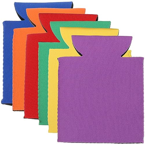 Cabilock Bulk Drinks 6pcs Beer Can Covers Neoprene Insulated Beverage Can Sleeve Non- Standard Can Coolers Holder for Party Sport Events Beach Park Travel 330ml Mug Sets Beer Machine