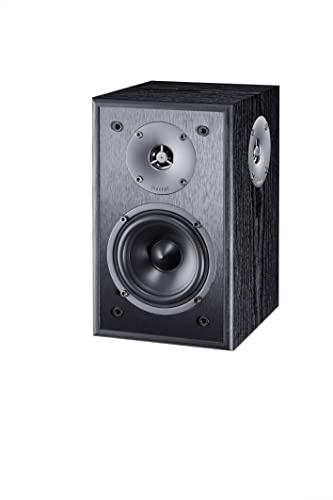 Monitor S10 D, Kompakter 2-Wege Dipol Rear-Lautsprecher, schwarz, 1 Paar | 2-Wege-Dipol-Rear-Lautsprecher-Paar für diffuse Surround-Wiedergabe, passend zur Monitor-S-Serie im Heimkino.