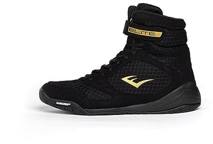 Everlast Elite V2 Black 9 Boxing Shoes: Your Ultimate Training Companion for Excellence and Durability Boxing Shoes, Elite 2 Shoes, Training Footwear