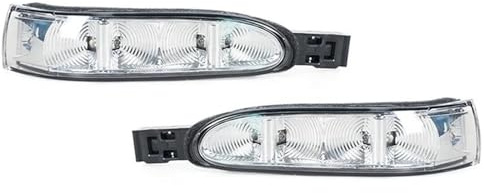 PYPFQUMQGR Espejo Retrovisor para Coche Luz De Giro Lámpara Lateral 1648200521 para Mercedes para Benz W164 X164 W164 ML GL300 R320 R350 R450 R500(Left Right)