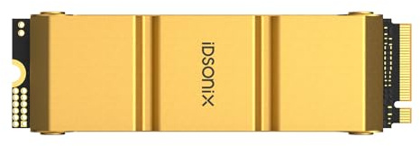 iDsonix SSD NVMe M.2 da 1 TB per PS5 con dissipatore di calore, unità a stato solido interna PCIe 4.0, fino a 7400 MB/s, adatto per espansione di memoria Playstation 5, per giocatori - IE5