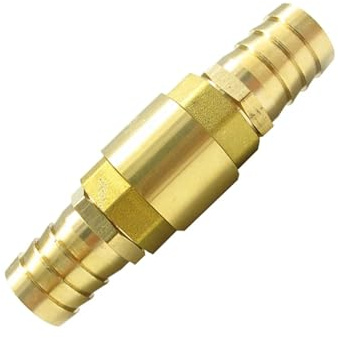 NHKSFBLQ Clapet Anti-Retour Vertical en Laiton for Tuyau de 8 mm, clapet Anti-Retour unidirectionnel for Eau
