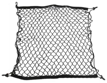 Netze Für VW Für Passat B8 2014~2022 Kofferraumnetz Mesh-Organizer Elastisches Gepäck Verbesserte Doppelte Aufbewahrungstasche Autozubehör Ablagenetz(70cm x 70cm)