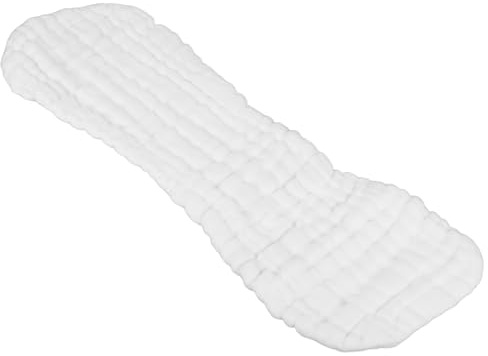 MUSISALY Weiche Babyaccessoires Stoffwindeleinlagen aus Baumwollgaze in Erdnussform Waschbare Windelüberzüge für Neugeborene mit Multifunktionaler Nutzung