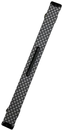 F Fityle Étui pour Queue de Billard 1×1, intérieur Souple en Cuir PU, Solution de Rangement et de Transport protectrice, Peut contenir Une Queue complète en 2