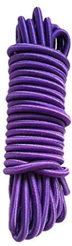 Sharplace 5 Meter Expanderseil Planenseil Seil Camping Wandern Bootsport Spannseil, Lila