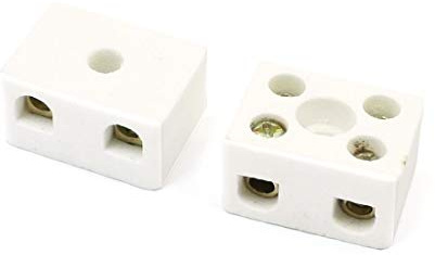 New Lon0167 Morsettiera ceramica In primo piano resistente efficacia affidabile alle alte (Consegna entro 15-25 giorni) temperature 2W5H 2 pezzi 5A 380V(id:664 03 d3 235)