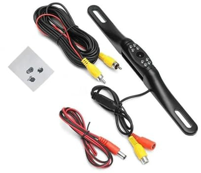 Telecamera Posteriore Telecamera Retromarcia Per HD Visione Notturna Impermeabile Telaio Targa Per Auto Videocamera Per Parcheggio Backup Di Sorveglianza