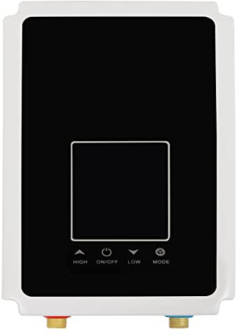 Instant Durchlauferhitzer Electric Tankless Warmwasserbereiter Dusche für Badezimmer Küche 6500W