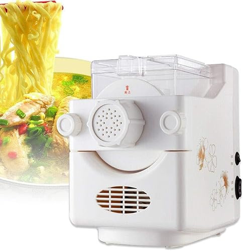 UE-MAOLU Pâtes Machine à Pâtes,Fabricant de pâtes électriques Machine à Pâtes en Plastique de qualité Alimentaire 160W pour la Fabrication de pâtes fraîches