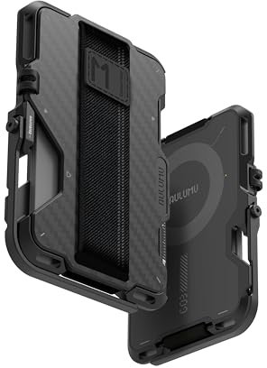 Aulumu G03 Carbonfaser for MagSafe Wallet | kompatibel mit MagSafe Wallet | Multifunktion - Handyhalter/Griff | Flaschenöffner | RFID-abschirmende Karte