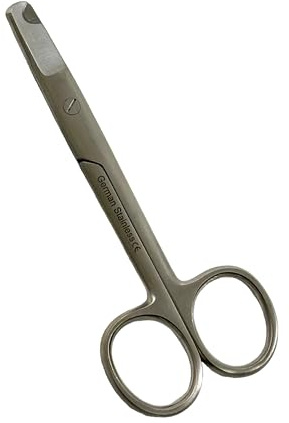 Dog and Cat Nail Cutters Scissors Style German Stainless Steel - For Small Animals, Cats, Dogs, Birds - Grooming Essentials (4.5)