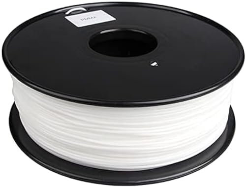 PMMA-Filament 1,75 mm, Acryl-3D-Druckerfilament, Polymethylmethacrylat, Maßgenauigkeit +/- 0,03 mm, 1 kg, weiß, 1,75 mm