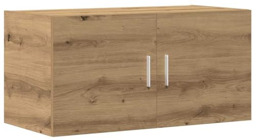 vidaXL Väggskåp artisan ek 80x39x40 cm konstruerat trä, väggenhet, väggmonterad TV-enhet, väggmonterat skåp, TV-väggenhet, hängskåp, väggförråd