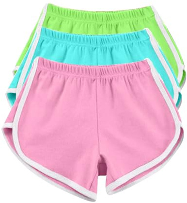 Rom Shorts 3PC Shorts für Frauen Casual Sport Yoga Shorts Workout Atltisch Laufen Gym Shorts Damen Shorts Sexy Eng