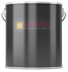 Tadessi Pintura interior crema – Cáscara de huevo – Pintura de pared lavable mate – Pintura de emulsión – Sin olor y sin disolventes – 2,5 litros