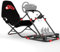 SereneSpc Racing Simulator Gaming Cockpit, 2 in 1 Adjustable Sim Racing Stand for Logitech G29 G920 G923 Thrustmaster T300 T248, Without Wheel & Shifter