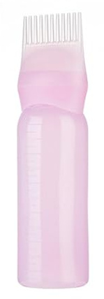 Wurzelkamm, Applikator, Flasche, Haarfärbepinsel, Öl, Kopfhautbehandlung, für Wurzelkämme, Farbsalons