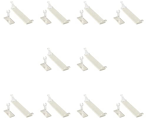 Ventanara® Schnurwickler und Stabhalter ohne Bohren Transparent für Jalousien 10er Set