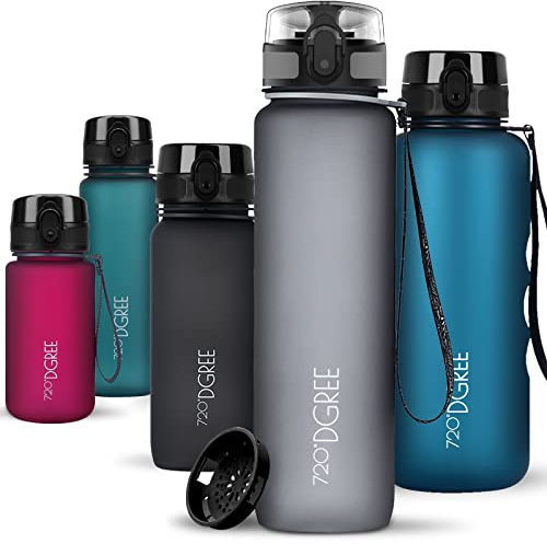 720°DGREE Trinkflasche „uberBottle“ Sieb – 6 Größen, über 40 Farben wählbar