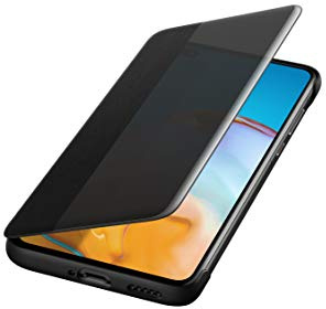 Huawei P40 Smart View Flip Custodia Cellulare, Accessorio Originale, Nero