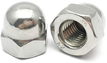 Edelstahl 304, Überwurfmutter, Kugelumlaufmutter, dekorative Schraubkappe,-M20 [1 Stk]