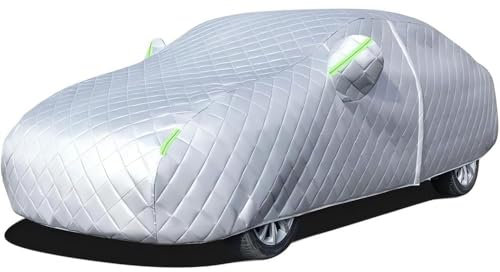 HDJYCZM Autoabdeckung für VW Touran 5seats 2006-2015, Vollgarage Abdeckplane Wasserdicht Staubdicht ZubehöR