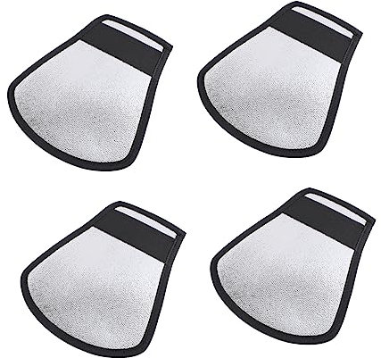 Yardenfun Fotografie Blitzreflektor 4 Stück Flexibler Kamera Licht Diffusor Tragbar Für Outdoor Und Reiseaufnahmen Beidseitig Einsetzbar Verstärkte Naht
