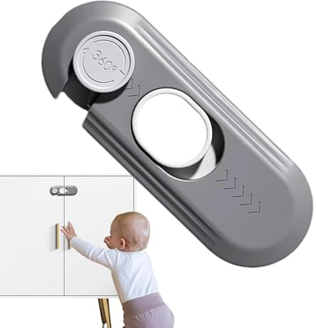 Barnsäkringar för skåp och lådor, lådsäkringar för spädbarn – självhäftande barnlås för skåplås | barnsäkring, babydörrlås för kylskåpsdörrar, ugnar, zuha
