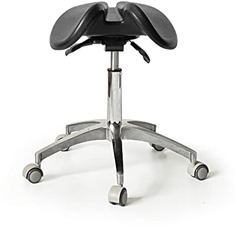 Ergonomischer Sattelhocker Verstellbarer Sattelhocker Zahnstuhl für zahnärztliche Labor -Salon -Massage -Studio -Büro, A2