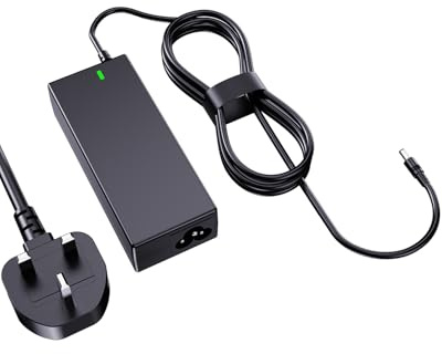 Logitech G29 Charger,24V Power Supply Adapter for Logitech Racing Wheel | G920 G923 G940 G27 G25, PS3 Xbox 360, FUJITSU Scanner FI-6130 FI-6140,Brennan JB7 B3 B3+ Speaker