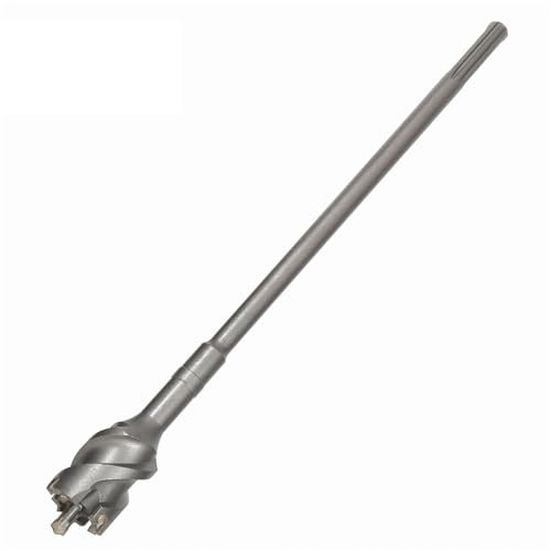 SDS MAX 35-80mm Sega a tazza in carburo Punta da trapano elettrica a carotaggio cavo Gambo 500mm Cemento Pietra Muro di calcestruzzo Condizionatore d'aria(55X500mm)