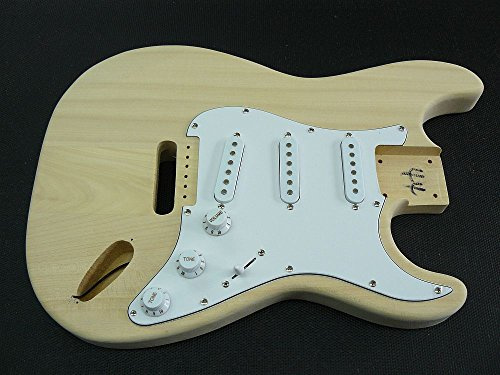 Korpus/Body ML-Factory für E-Gitarre Type I incl. Pickguard komplett verdrahtet