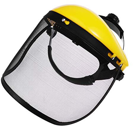 YARNOW Écran Facial De Cuisine Écran Facial De Sécurité Visière De Casque Visiere Debroussailleuse Lunettes De Sécurité Anti-buée Masque De Sécurité La Grille