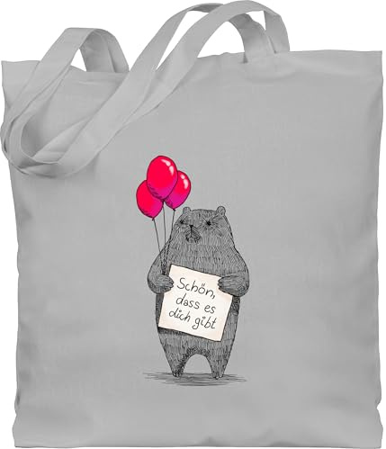Shirtracer - Baumwolltasche - Freundin - Taschen - Schön, dass es dich gibt